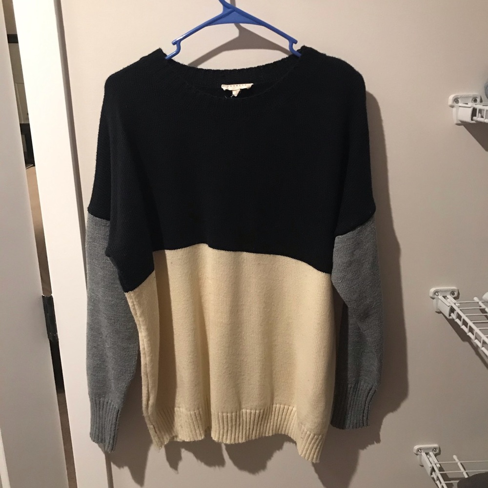 Navy blue sweater